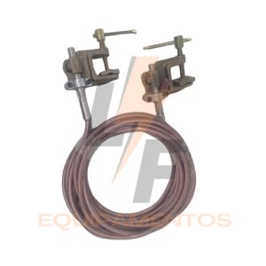 Aterramento veicular cabo 25mm - 8 mts
